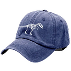T-Rex Dinosaur Skeleton Cotton Baseball Cap