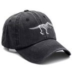 T-Rex Dinosaur Skeleton Cotton Baseball Cap