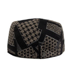 Talbot Houndstooth Flat Cap