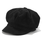 Talleyrand Women Corduroy Newsboy Cap