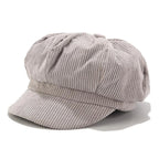 Talleyrand Women Corduroy Newsboy Cap