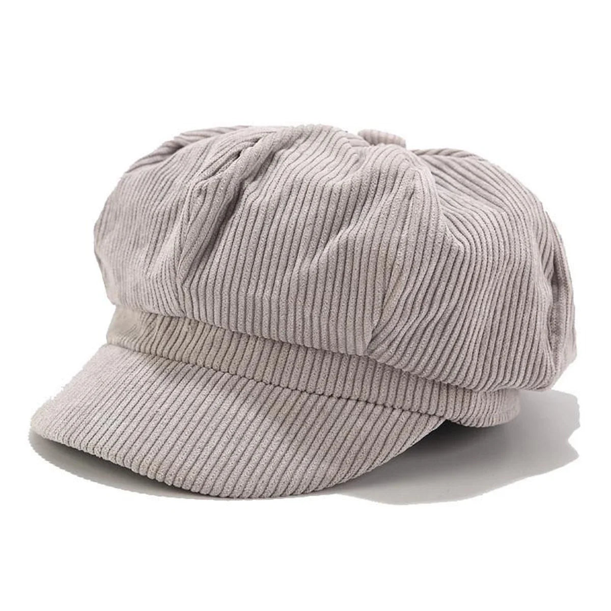 Talleyrand Women Corduroy Newsboy Cap