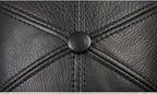 Tancarville Genuine Leather Baseball Cap