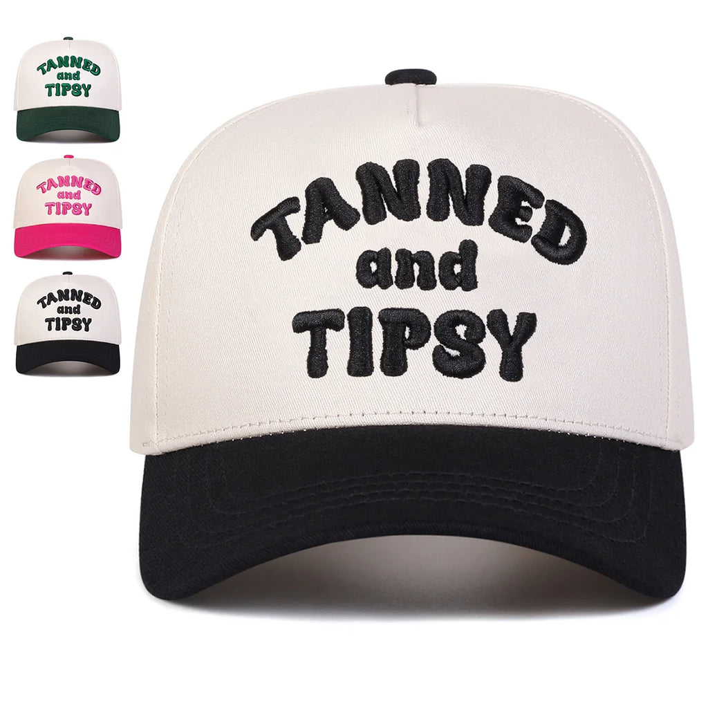 Tanned And Tipsy Baseball Cap