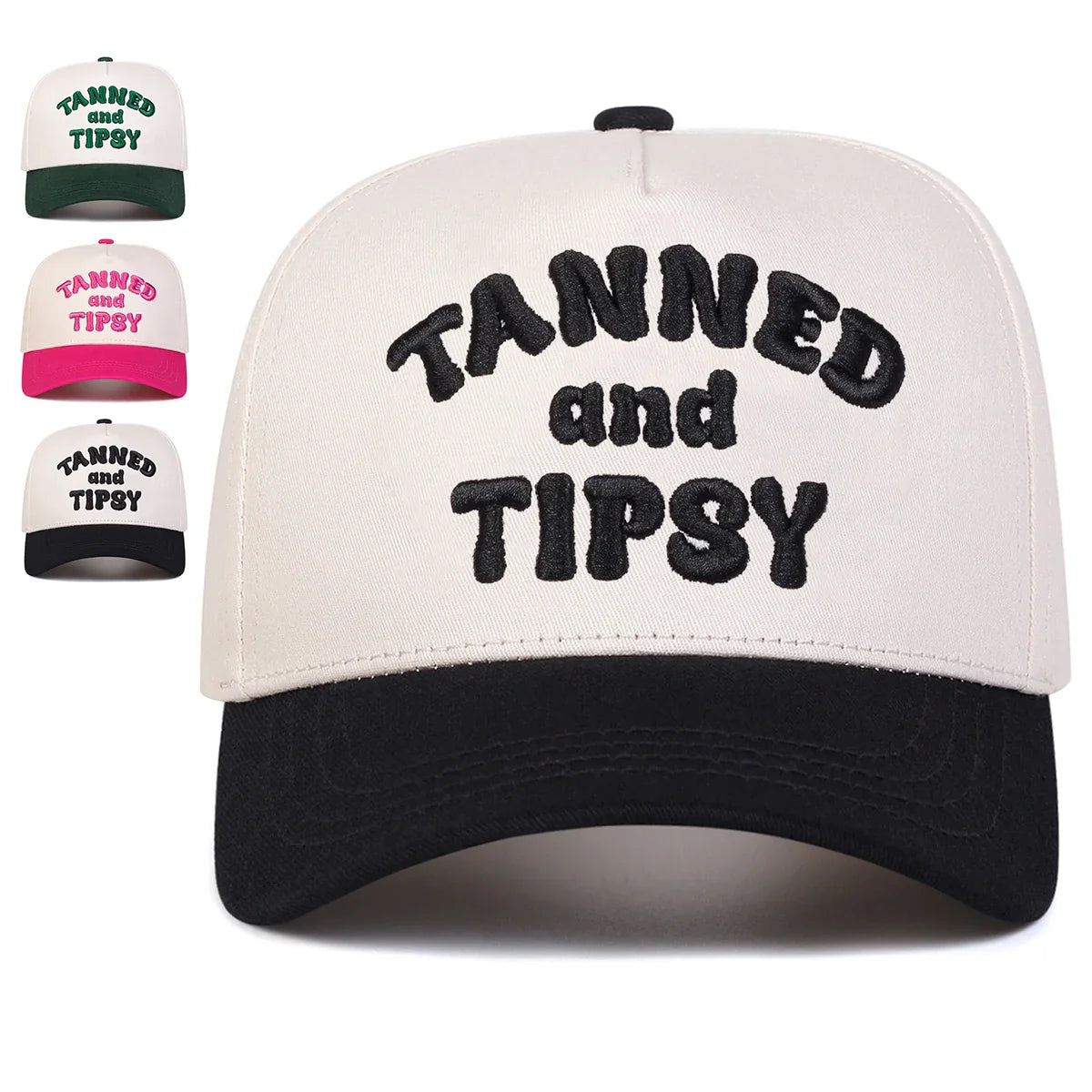 Tanned And Tipsy Baseball Cap