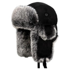 Tarkov Winter Fur Leather Bomber Hat