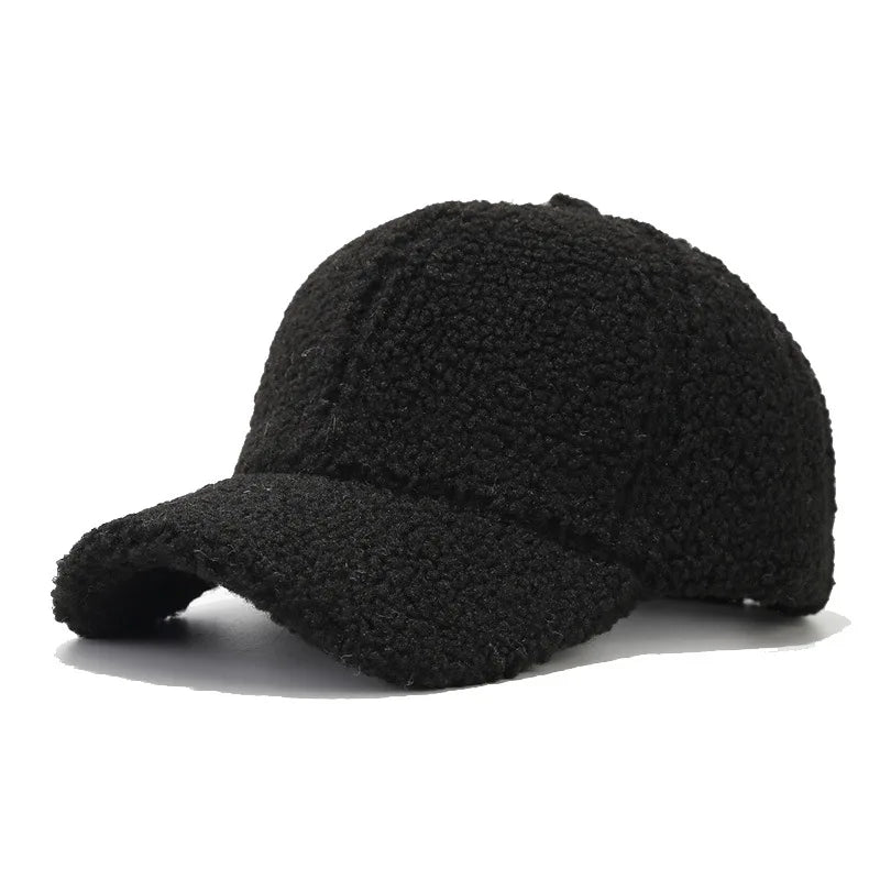 Teddy Furry Lamb Baseball Cap