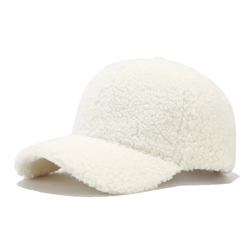 Teddy Furry Lamb Baseball Cap