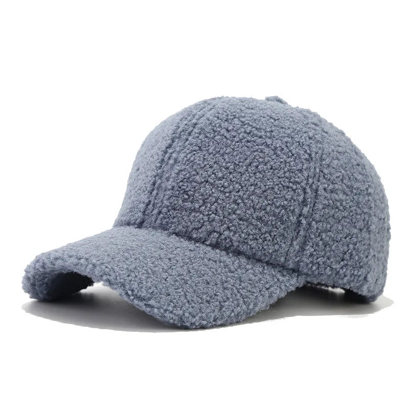 Teddy Furry Lamb Baseball Cap