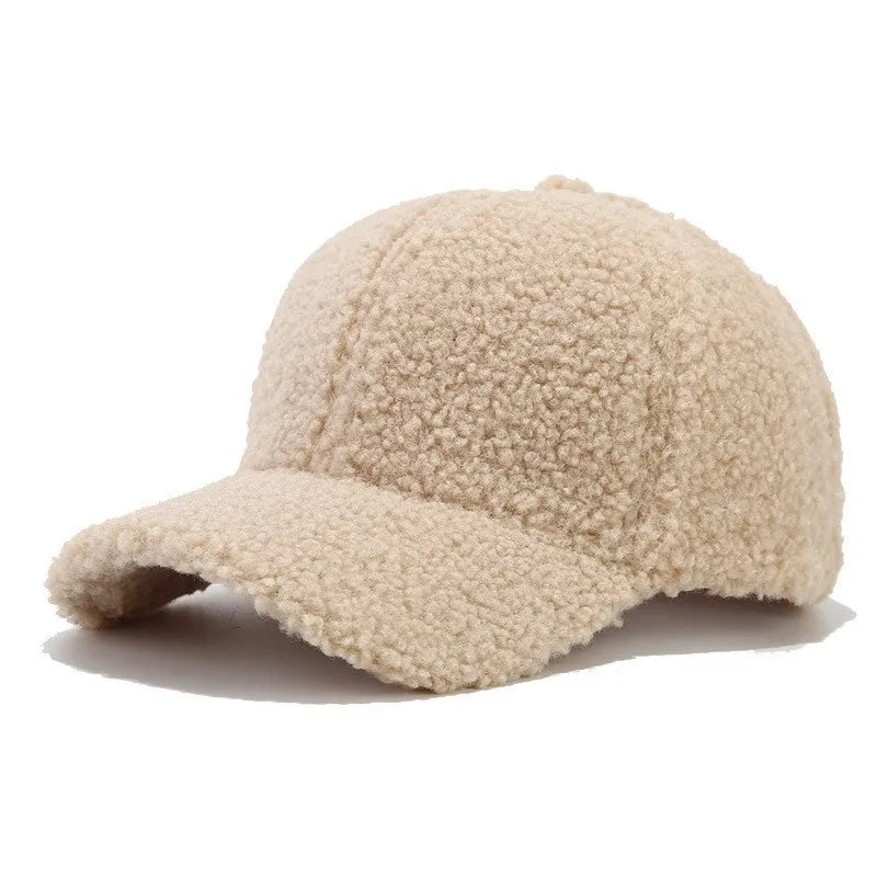 Teddy Furry Lamb Baseball Cap