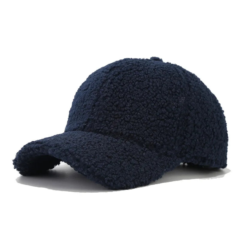Teddy Furry Lamb Baseball Cap