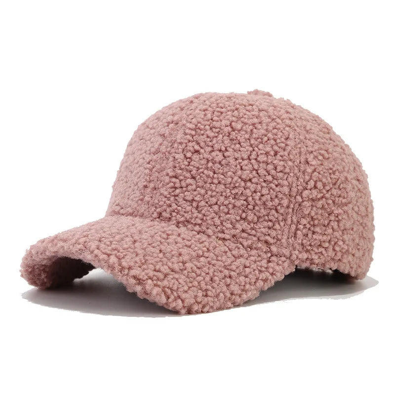 Teddy Furry Lamb Baseball Cap