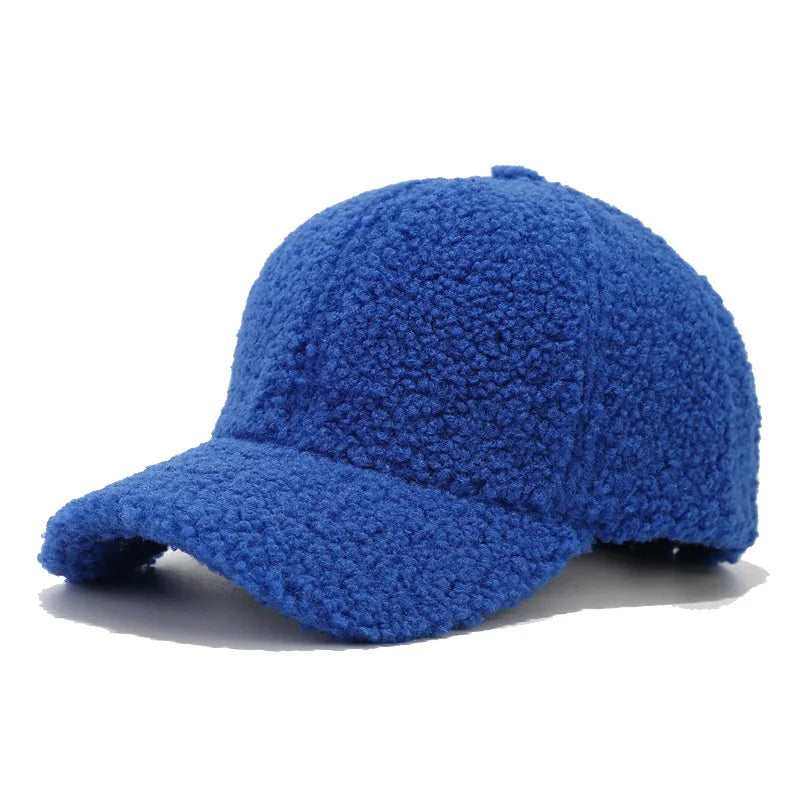 Teddy Furry Lamb Baseball Cap
