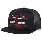 Tell Em Im Coming Trucker Snapback Cap