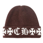 Templar Cross Winter Knitted Beanie