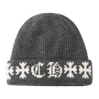 Templar Cross Winter Knitted Beanie