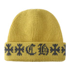 Templar Cross Winter Knitted Beanie