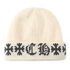 Templar Cross Winter Knitted Beanie