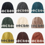 Templar Cross Winter Knitted Beanie