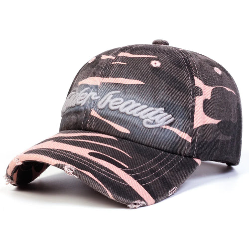 Pink Camouflage Baseball Cap