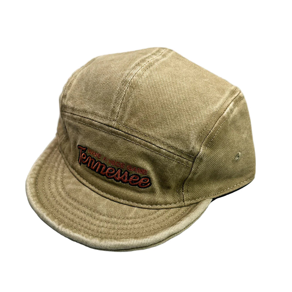 Tennessee Washed Cotton 5-Panels Snapback Cap