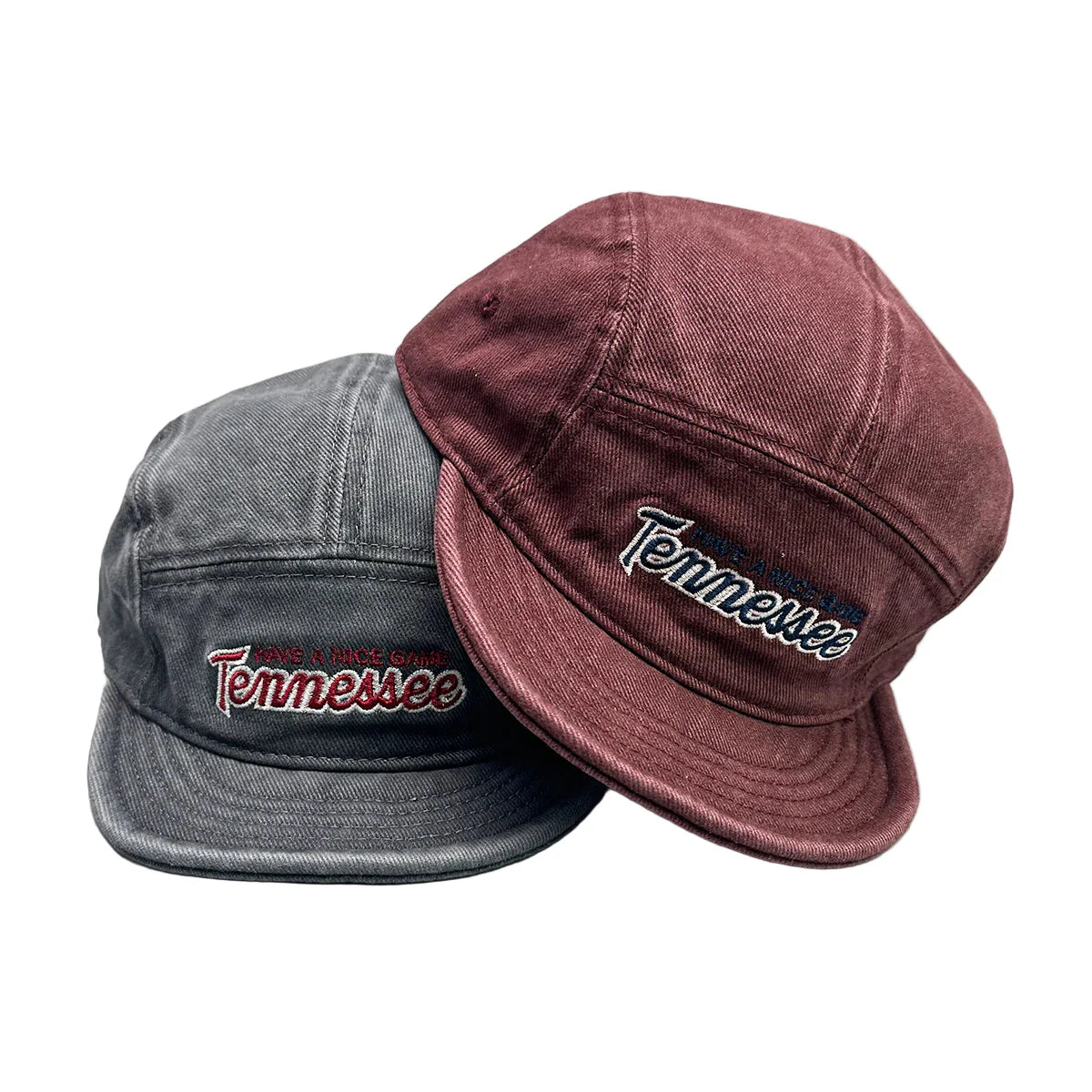 Tennessee Washed Cotton 5-Panels Snapback Cap