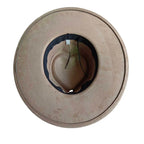 Beige Heart-Shaped Suede Hat