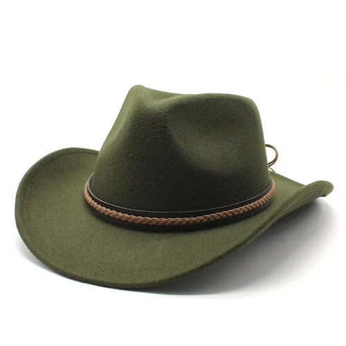 Green Classic Cowboy Hat