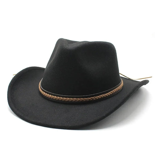 Black Classic Cowboy Hat