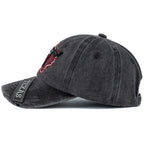 Texas Ranch Bullhead Washed Cotton Baseball Cap