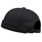 The Alien Black Brimless Docker Cap