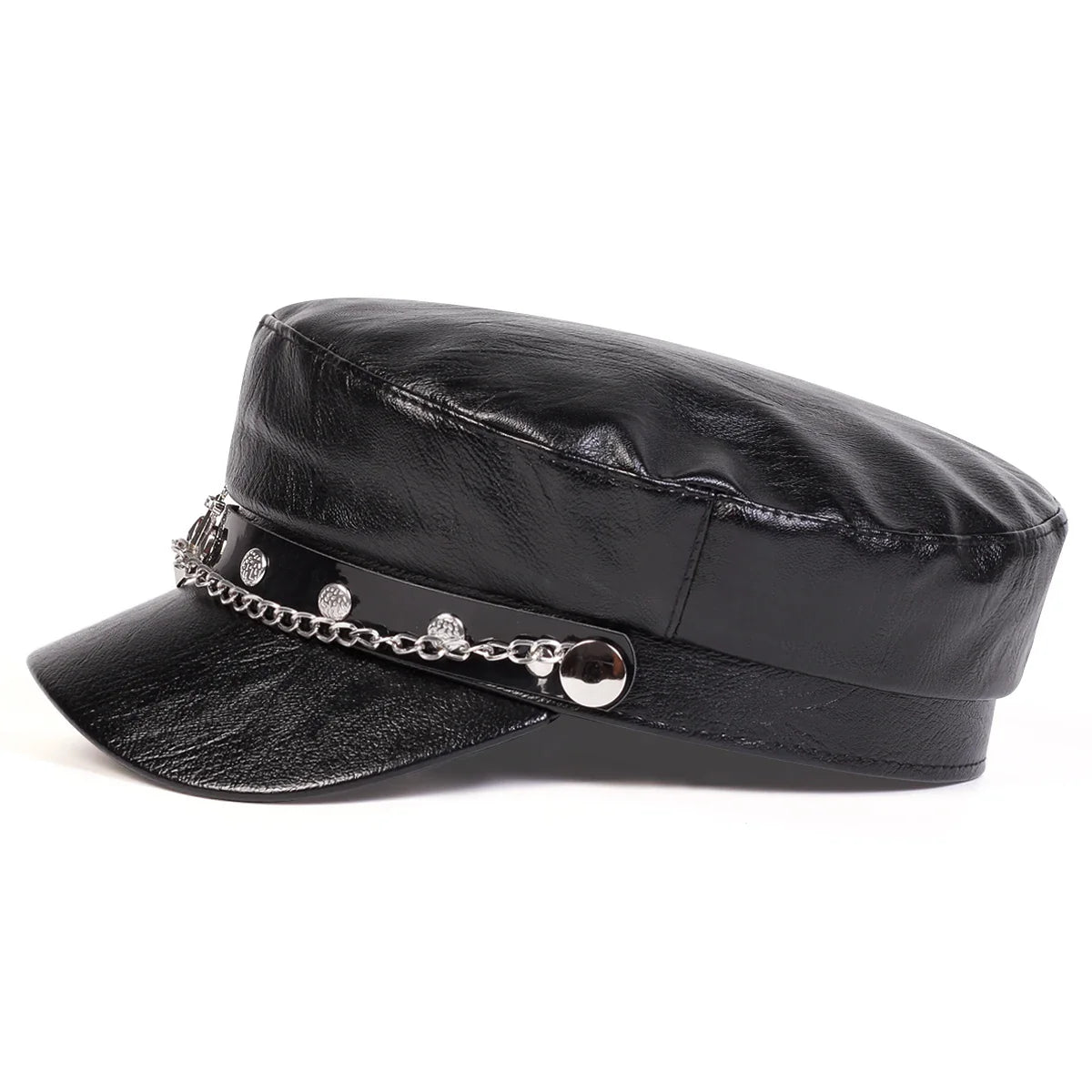 The Anchor Marine Black Sailor Cap