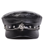 The Anchor Marine Black Sailor Cap