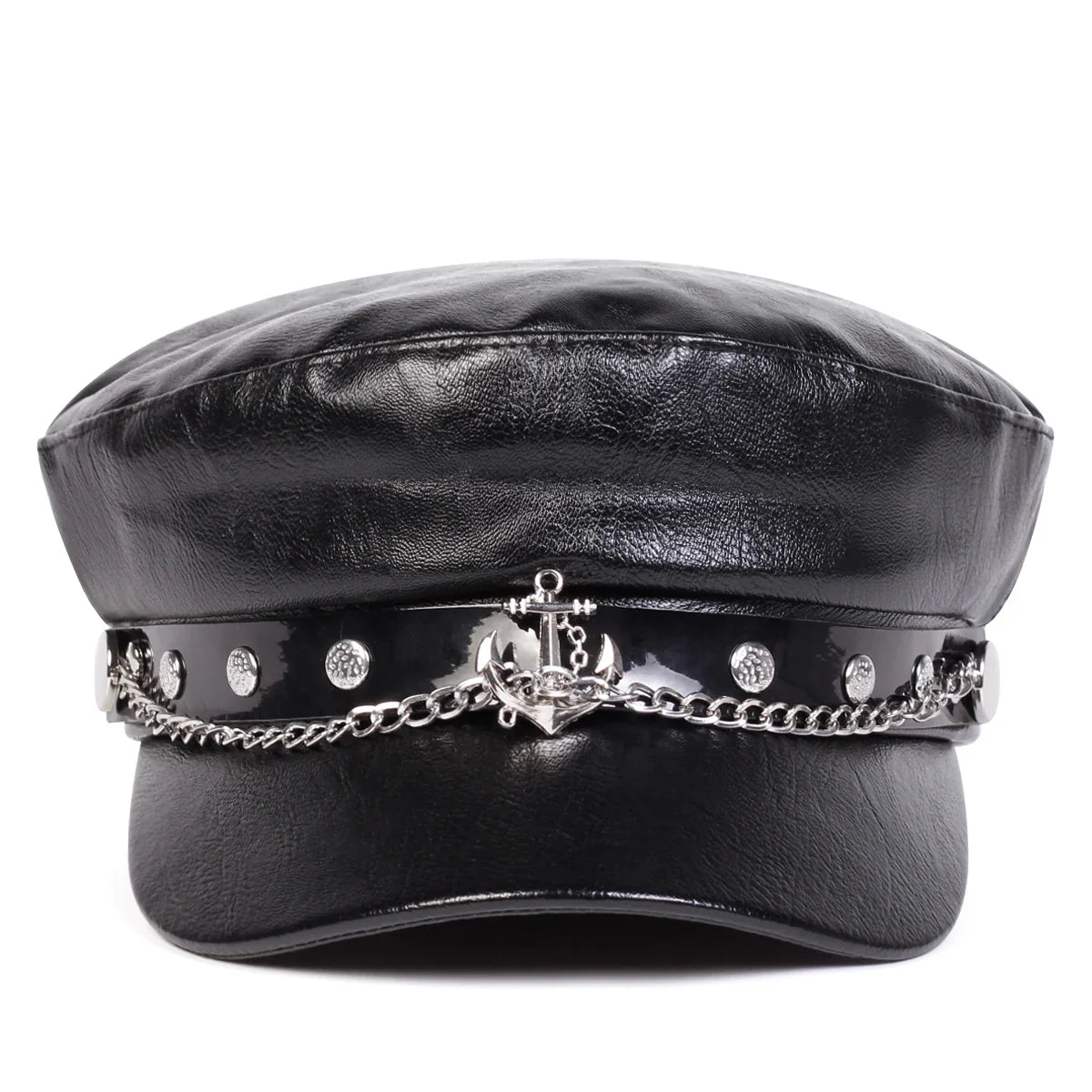 The Anchor Marine Black Sailor Cap