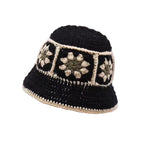 The Blossom Knitted Cotton Crochet Bucket Hat