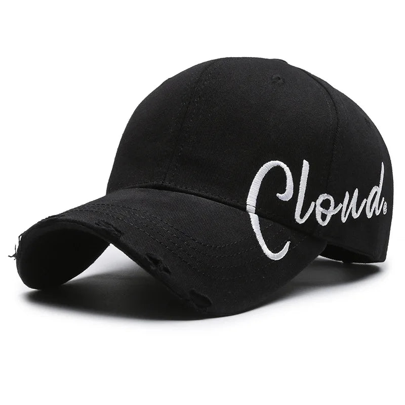 The Cloud Scratched Baseball Cap