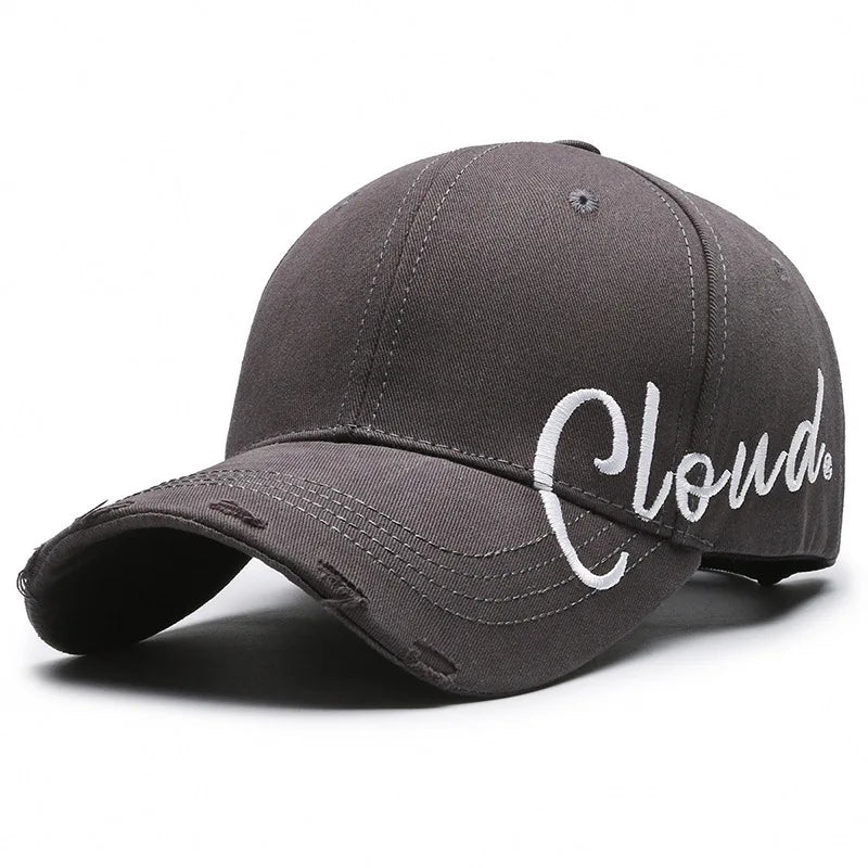 The Cloud Scratched Baseball Cap