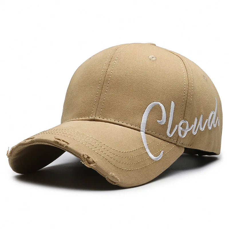 The Cloud Scratched Baseball Cap