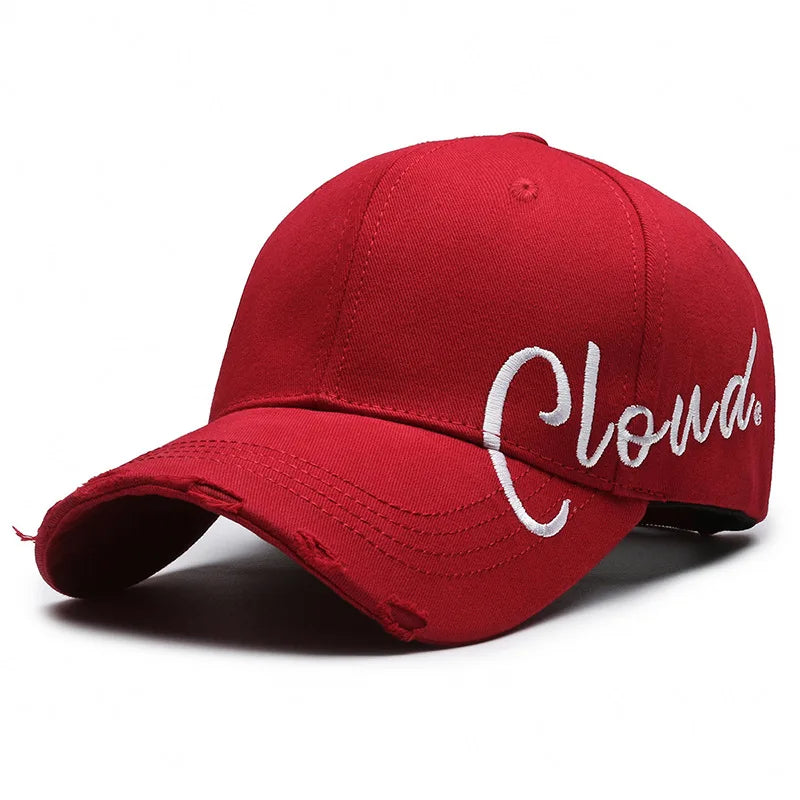 The Cloud Scratched Baseball Cap