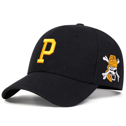 Yellow and black Classic Baseball Cap