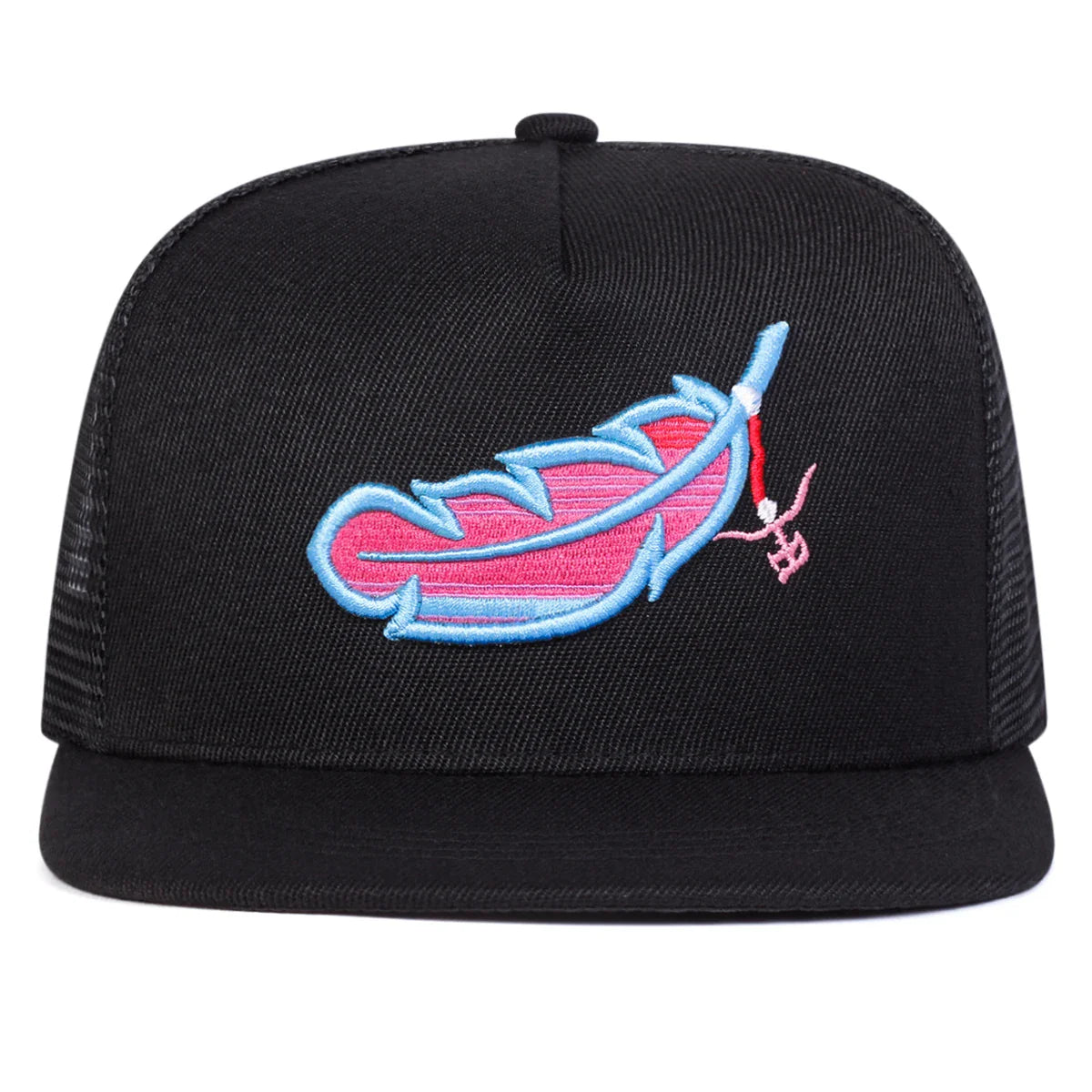 Feathered Outlaw Trucker Snapback Cap