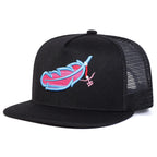 Feathered Outlaw Trucker Snapback Cap
