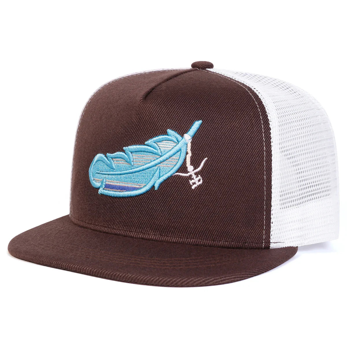 Feathered Outlaw Trucker Snapback Cap