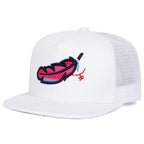 Feathered Outlaw Trucker Snapback Cap