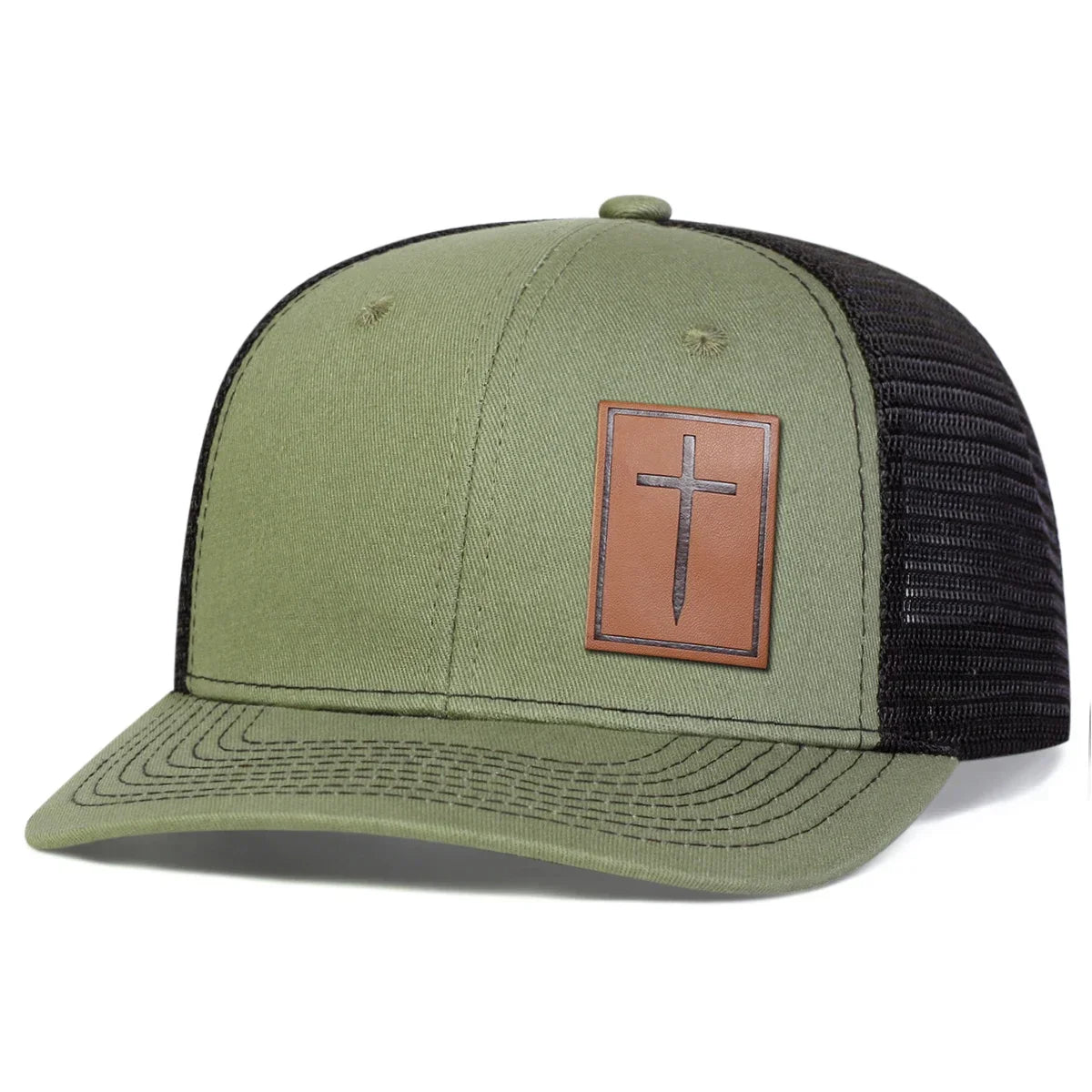 The Holy Cross Trucker Snapback Cap