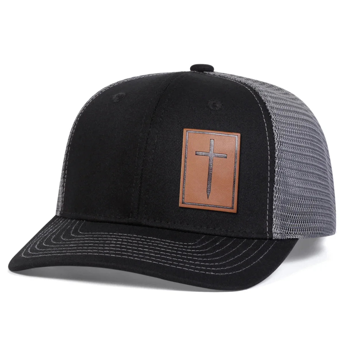 The Holy Cross Trucker Snapback Cap