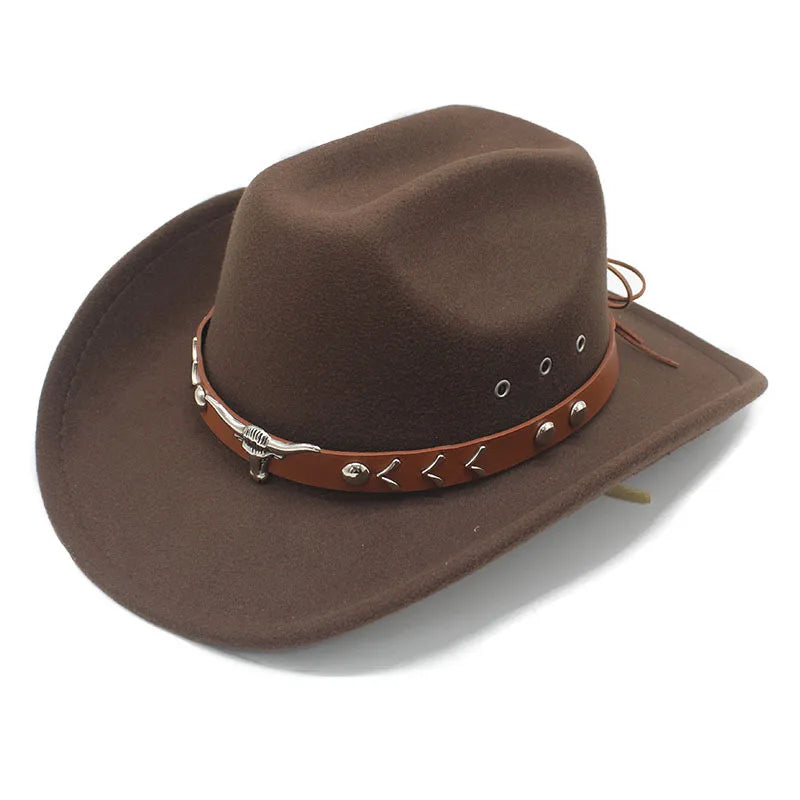 The Iron Buffalo Felt Cowboy Hat