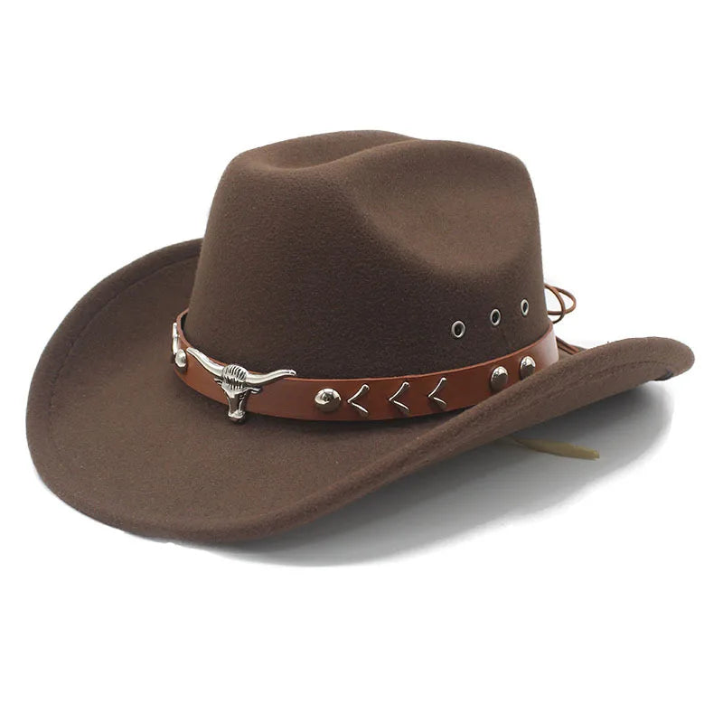 The Iron Buffalo Felt Cowboy Hat