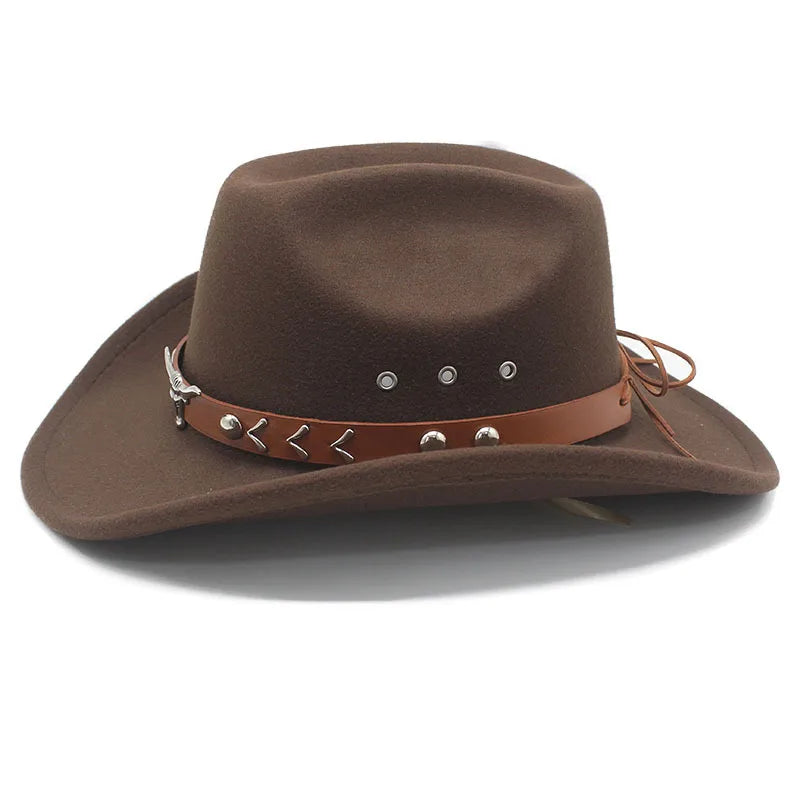 The Iron Buffalo Felt Cowboy Hat