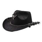 The Iron Bull Leather Cowboy Hat